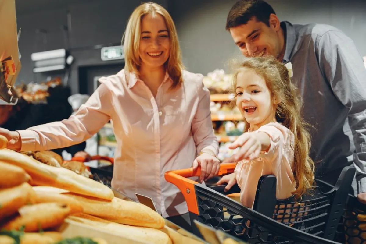 supermarket child