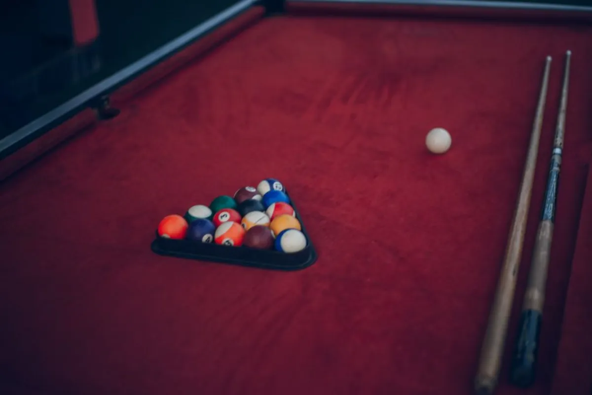 billiard table